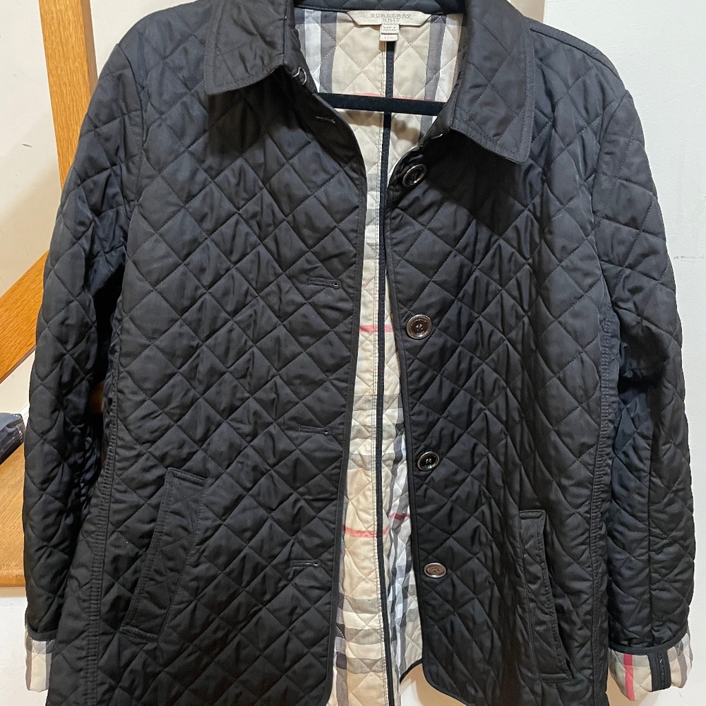 Burberry quilted jacket size XXL